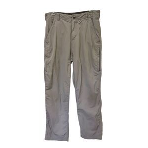 REI Mens Hiking Pants Size  32 x30 Tan UPF 50+ Outdoors Fishing